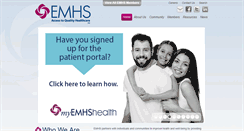 Desktop Screenshot of emhs.org