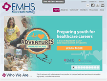 Tablet Screenshot of emhs.org